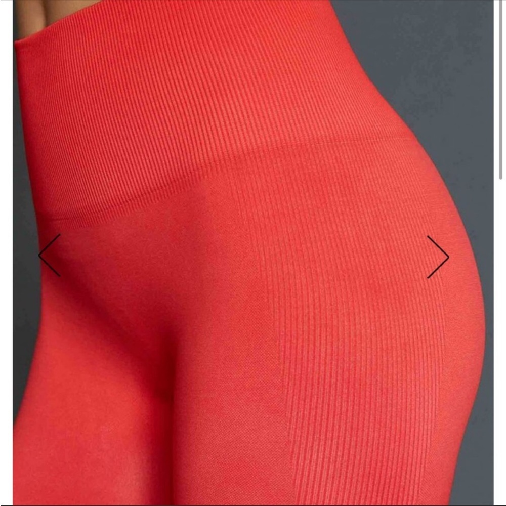 TLA by Morgan Stewart Sport Red Leggings - Picture 10 of 10